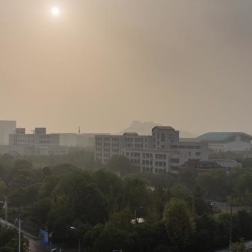 China-Exkursion: Huzhou Tag 3 / Good morning smog